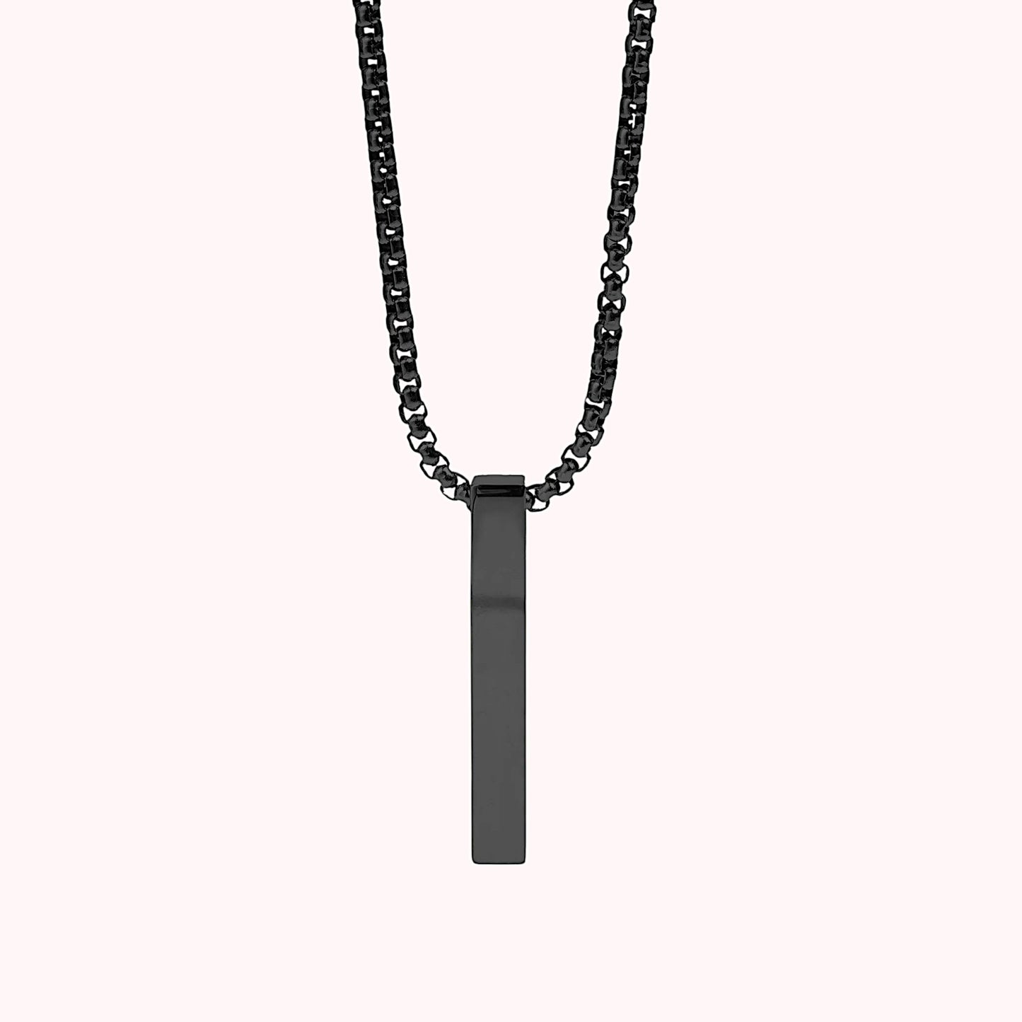 4-Sided Vertical Bar Necklace