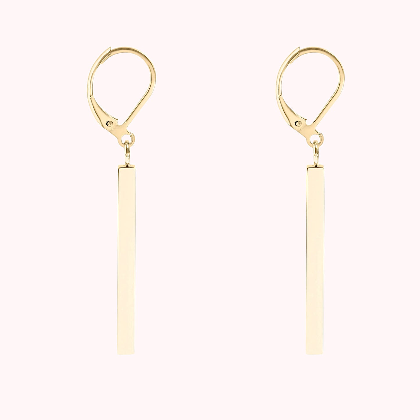 Vertical Drop Bar Dangle Earrings