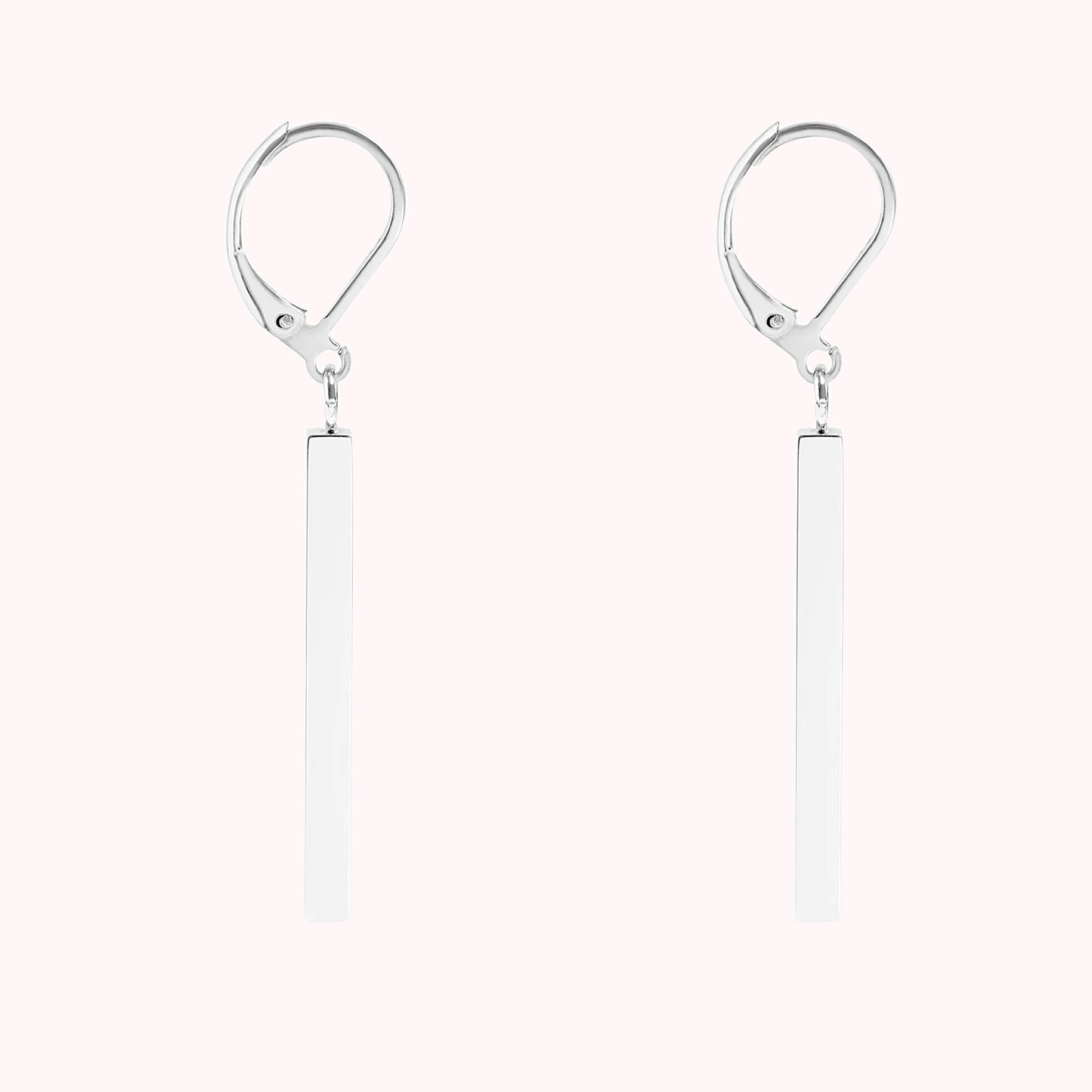 Vertical Drop Bar Dangle Earrings