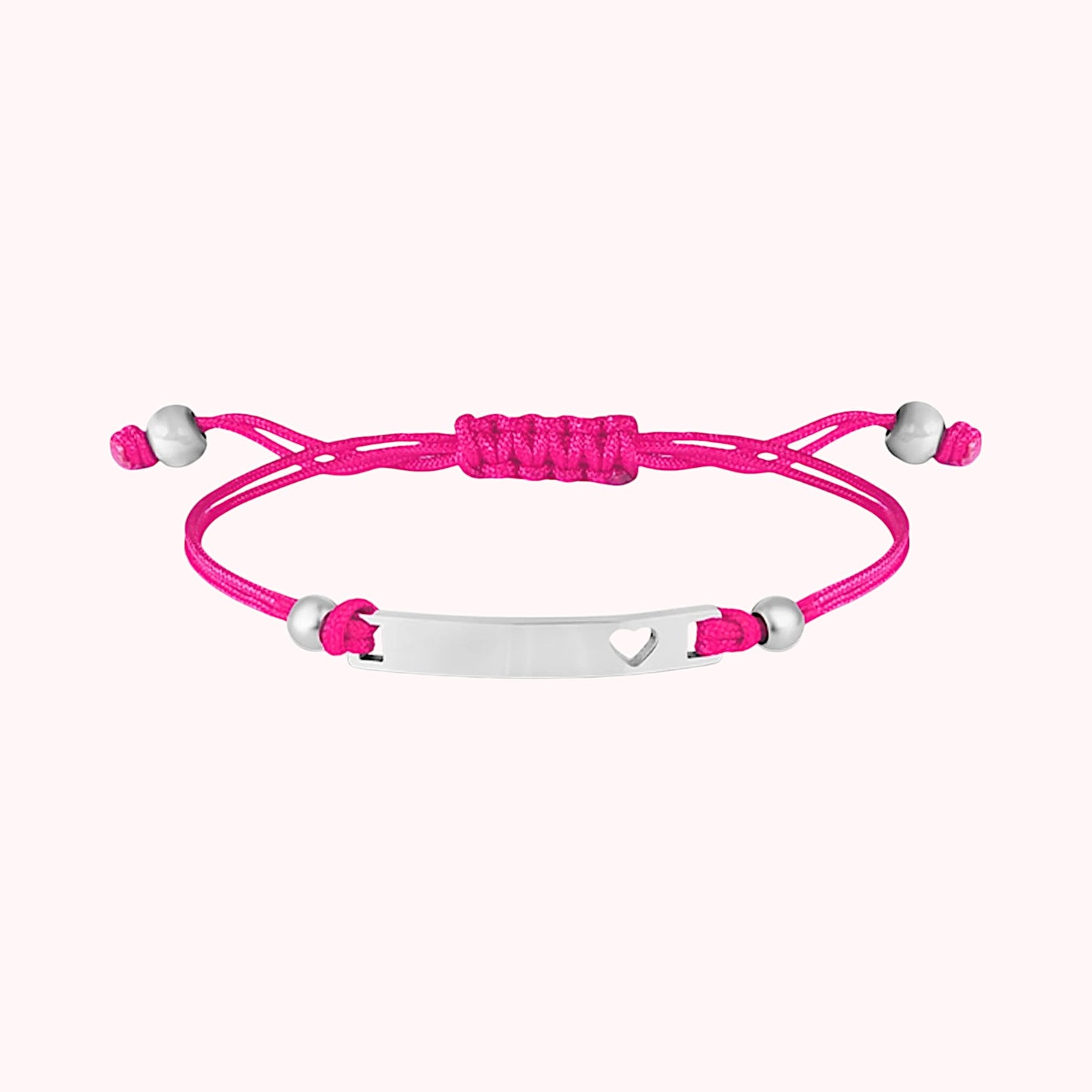 Adjustable Heart Friendship Bracelet