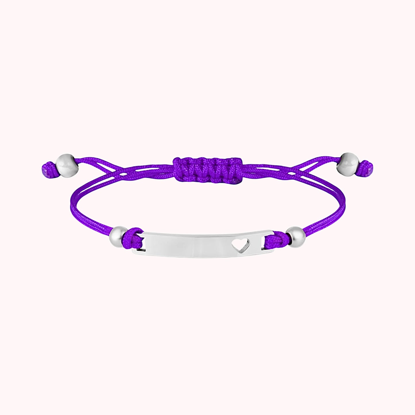 Adjustable Heart Friendship Bracelet