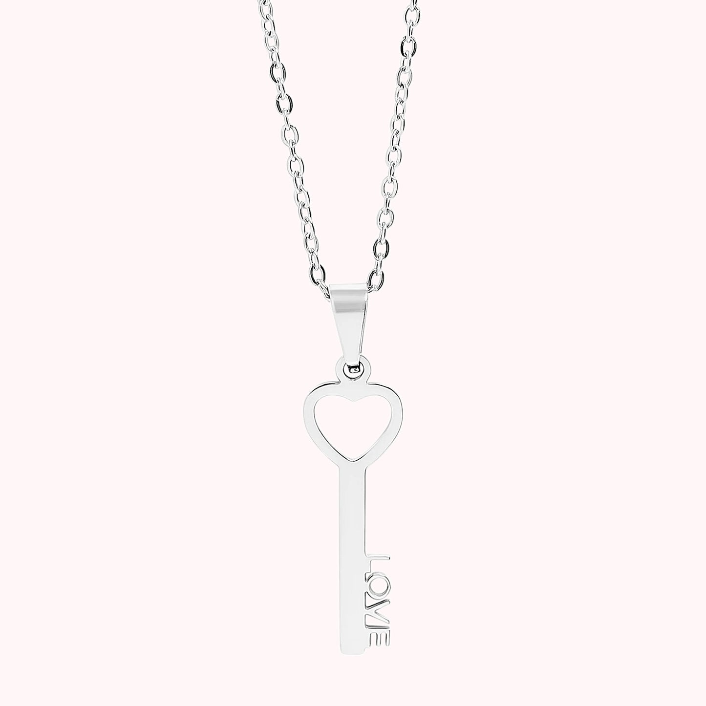 Love Key of the Heart Necklace