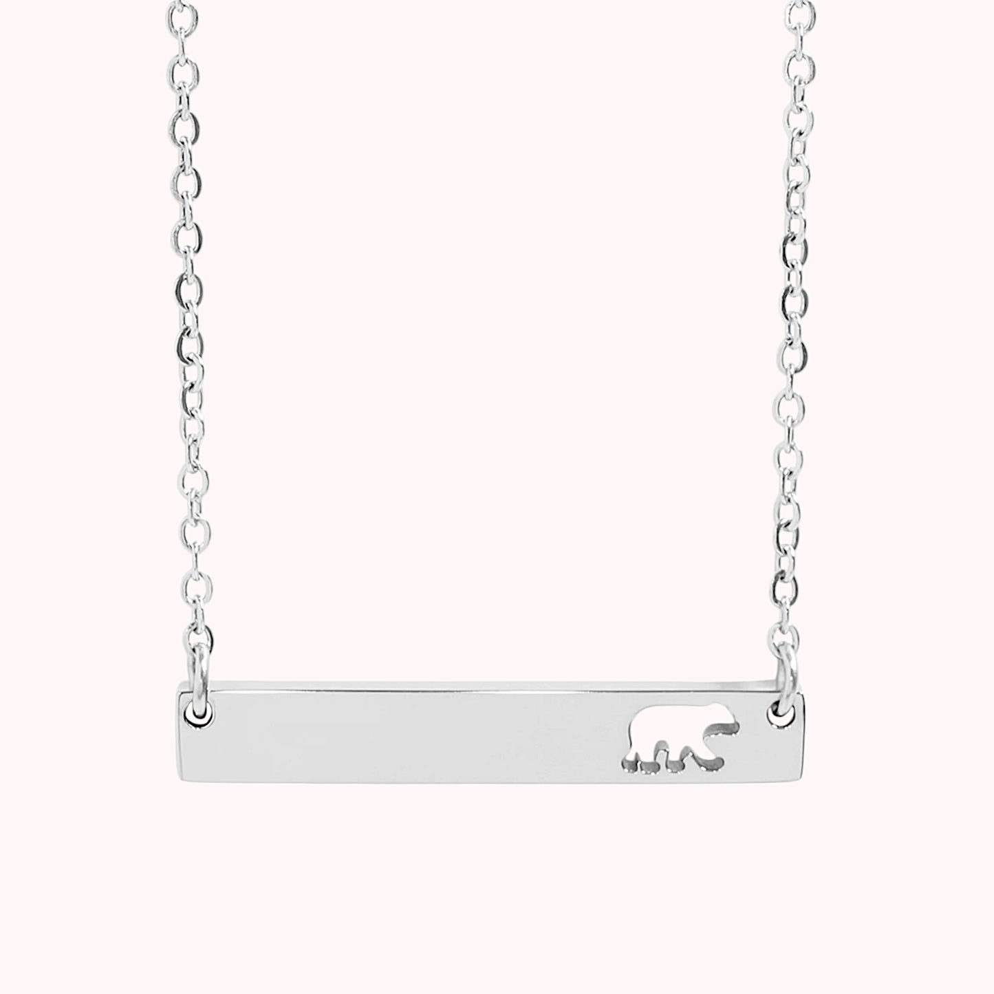 Bear Bar Necklace