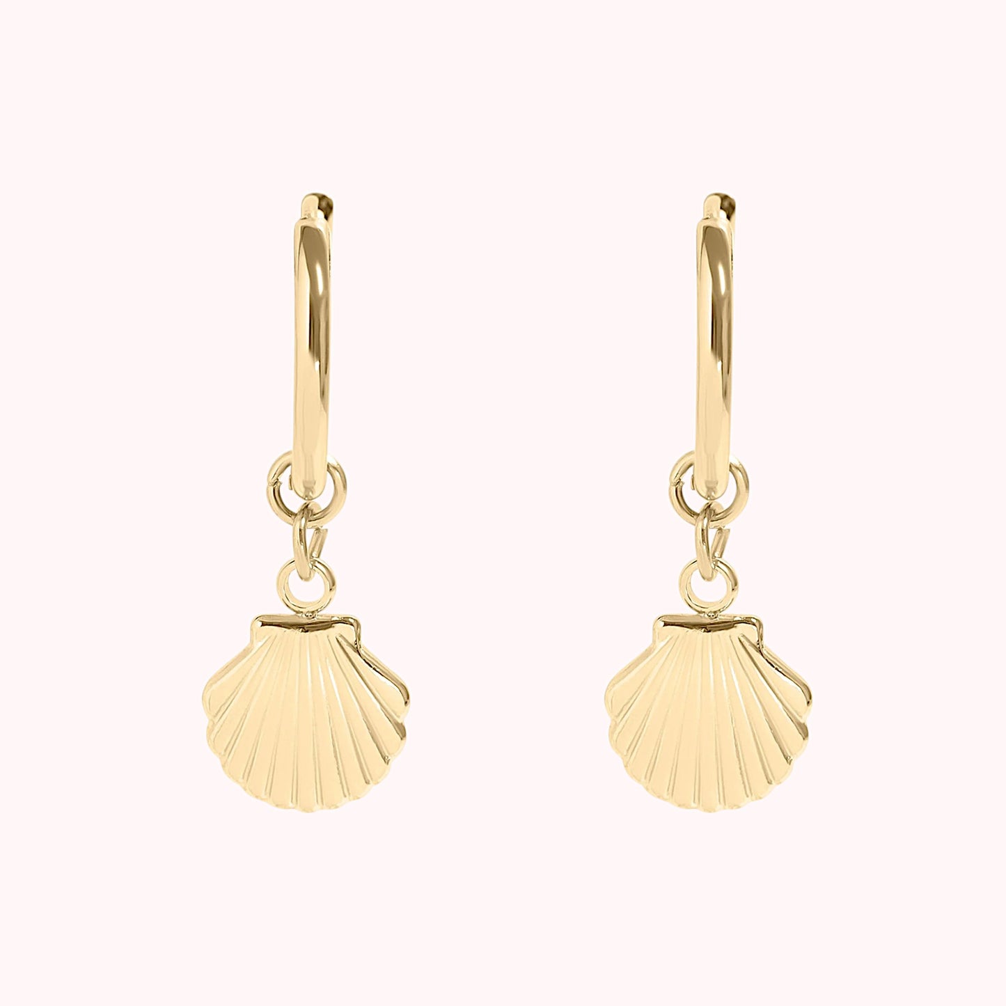 Shell Pendant Earrings