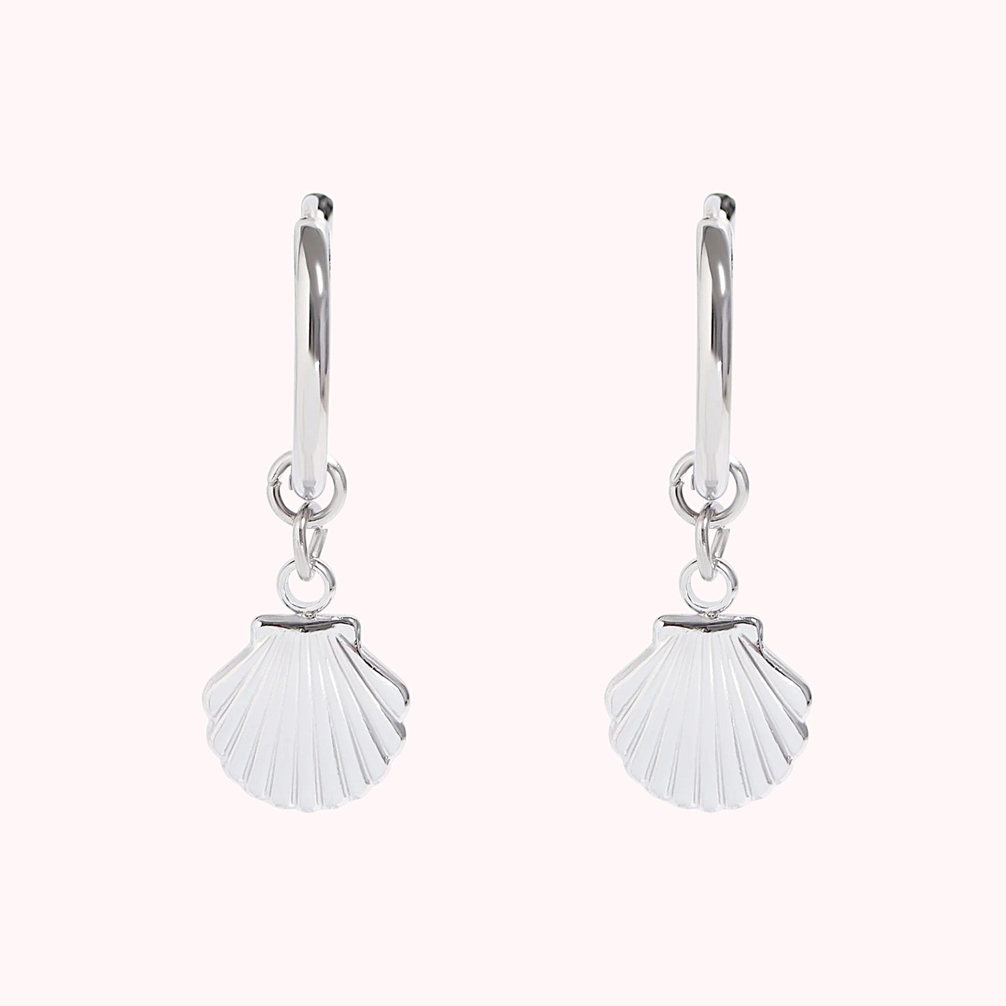 Shell Pendant Earrings