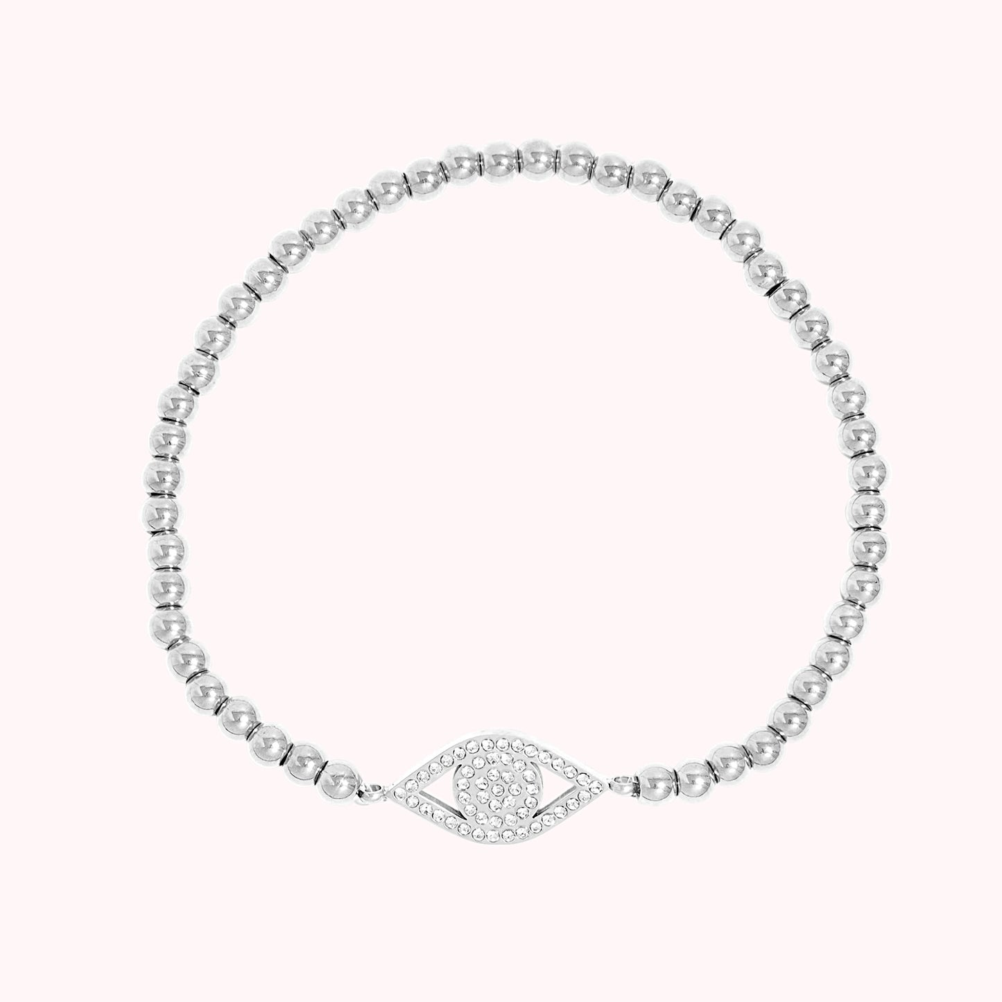 Stackable Eye Beaded Stretch Bracelet