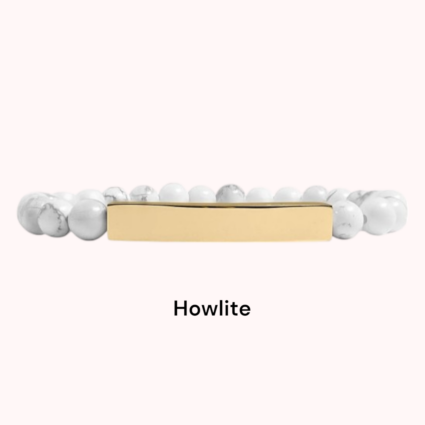 Semi-Precious Natural Stone Stretch Bracelet
