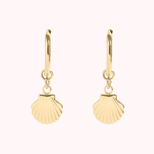 Shell Pendant Earrings