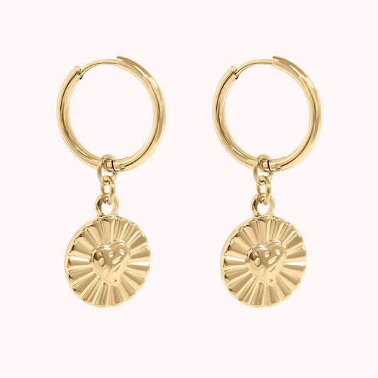 Radiance Heart Earrings