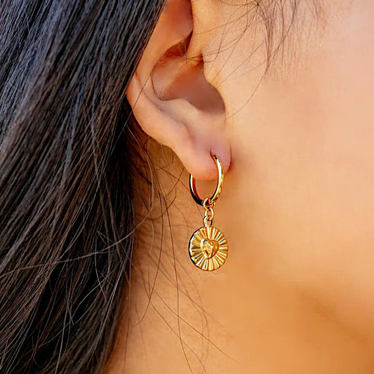 Radiance Heart Earrings